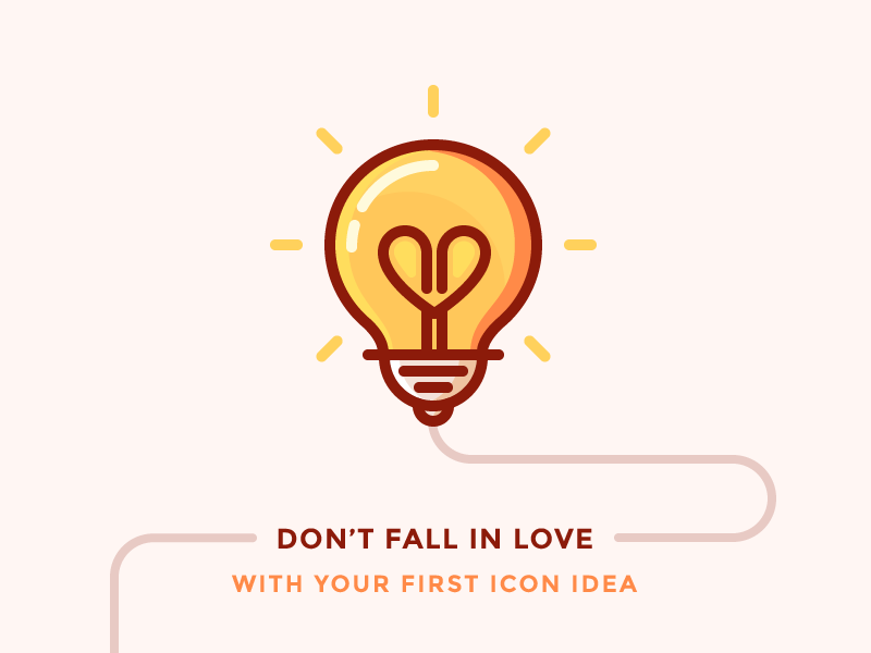800x600 Don't Fall In Love With Your First Icon Idea