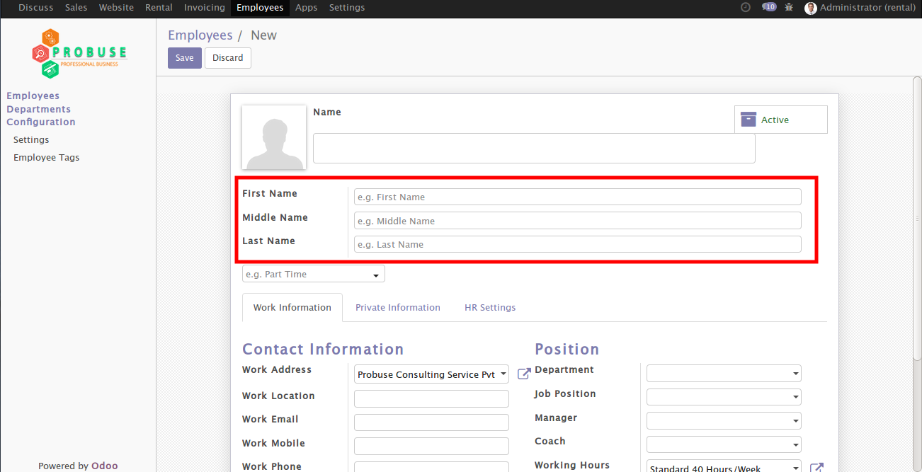 1302x667 Employee First Middle Last Name Odoo Apps