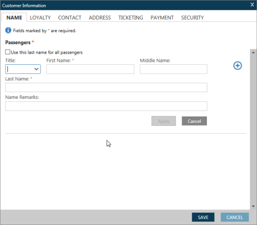 528x462 Customer Information Name