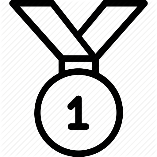 512x512 First Place, First Position, Medal, Position Medal, Prize Icon Icon