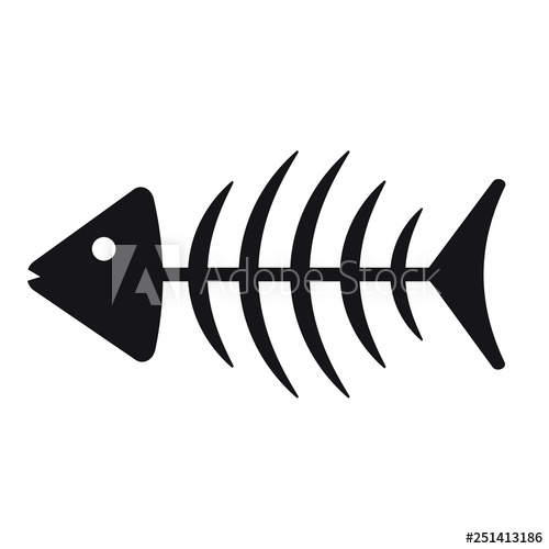 500x500 Fish Bone Icon