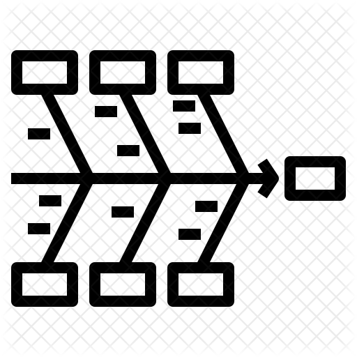 512x512 Fishbone Icon Of Line Style