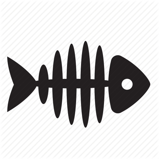 512x512 Fishbone Icon