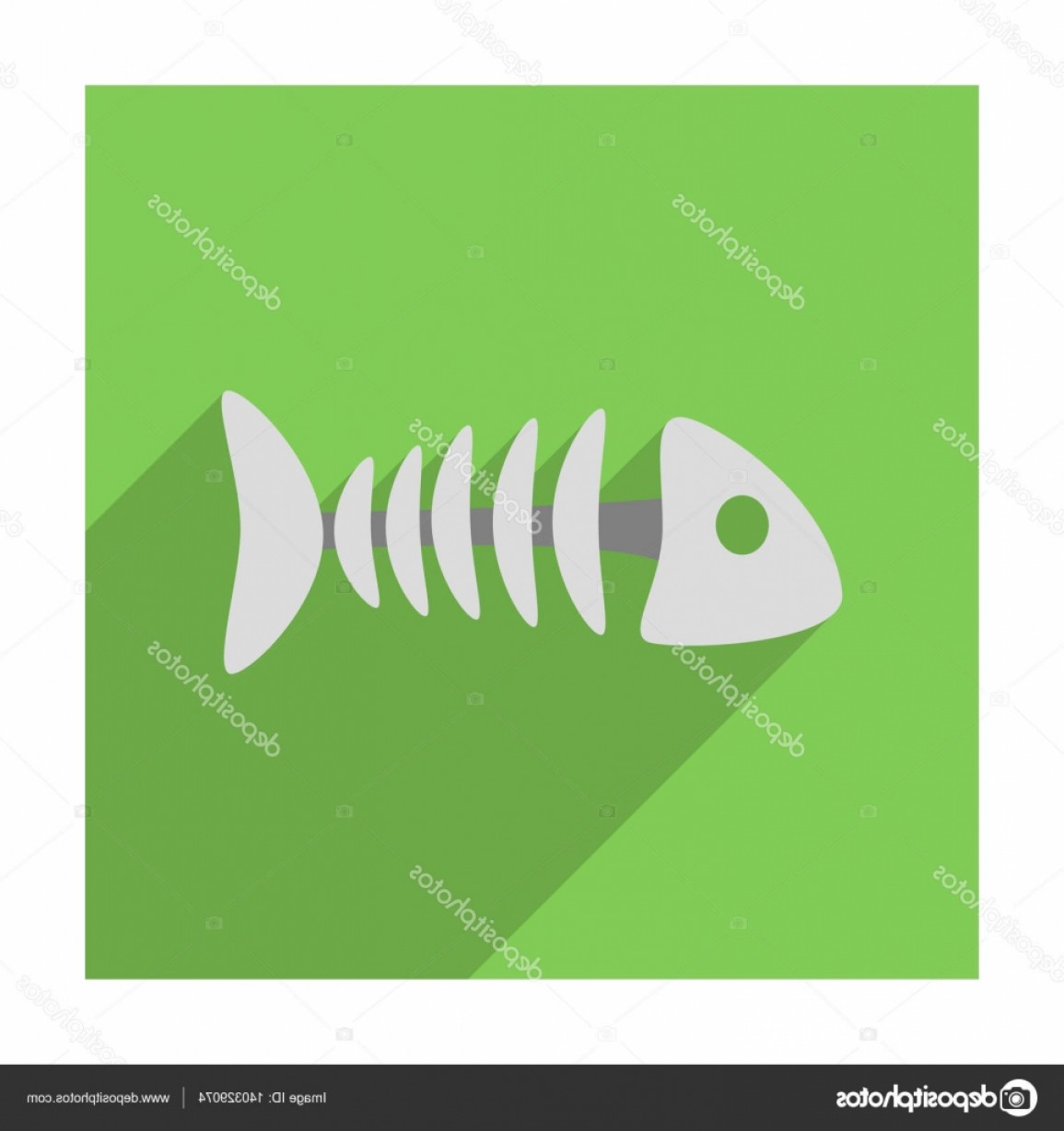 1155x1228 Stock Illustration Fish Bone Icon Of Vector Soidergi
