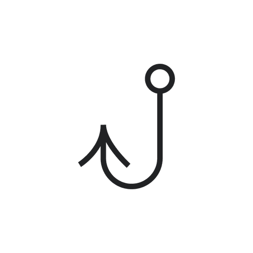 512x512 Fish Hook Fishing Icon