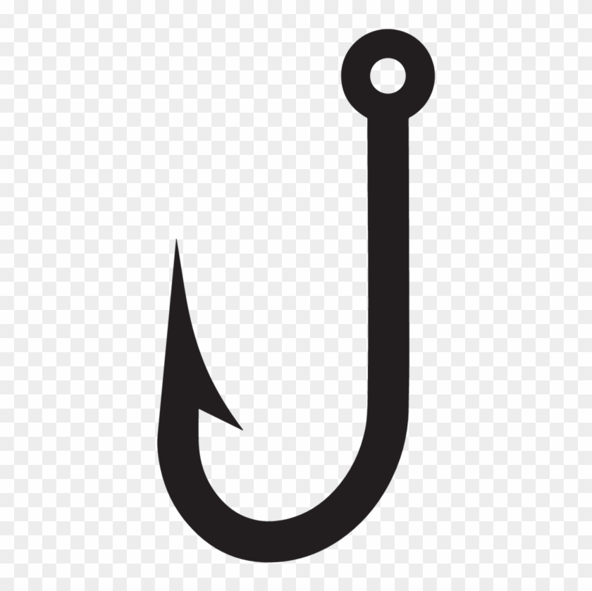 840x839 Fishing Hook Icon Sticker