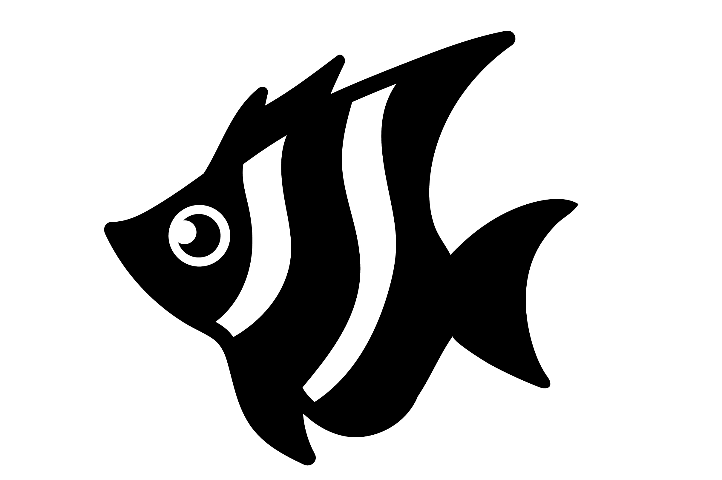 2417x1609 Fish Icon Graphic