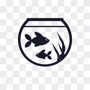 300x300 Photostock Vector Fish Bowl Vector Icon Isolated On Transparent