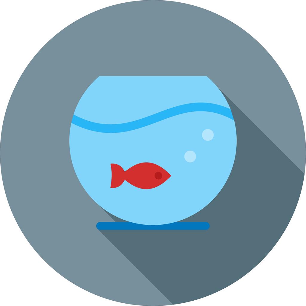 1024x1024 Fish Bowl Flat Shadowed Icon