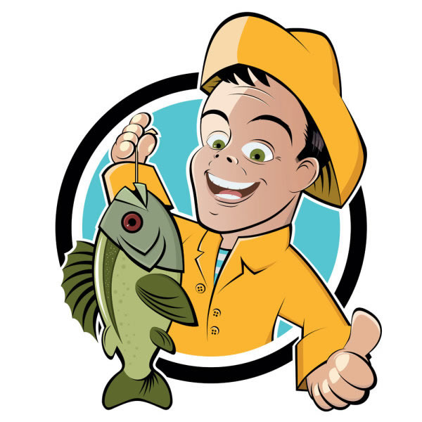 600x600 Fisherman Icon Vector Icon Free Vector Free Download
