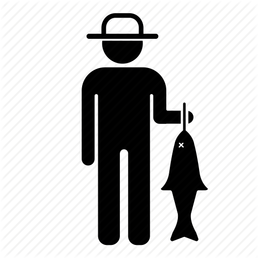 512x512 Catch, Fisherman, Fishing, Food, Lake Icon