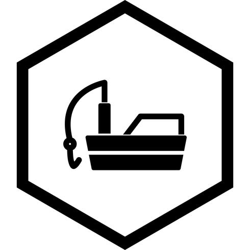 490x490 Fishing Boat Icon Design