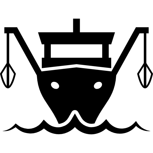 Fishing Boat Icon at Vectorified.com | Collection of Fishing Boat Icon ...