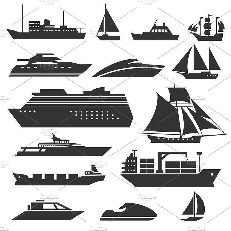 772x772 Ships And Boats Icons
