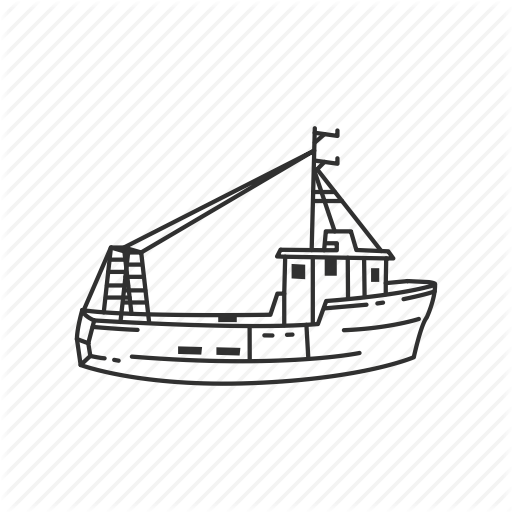 512x512 Boat, Fishing, Fishing Boat, Sailboat, Sea, Transportation, Travel