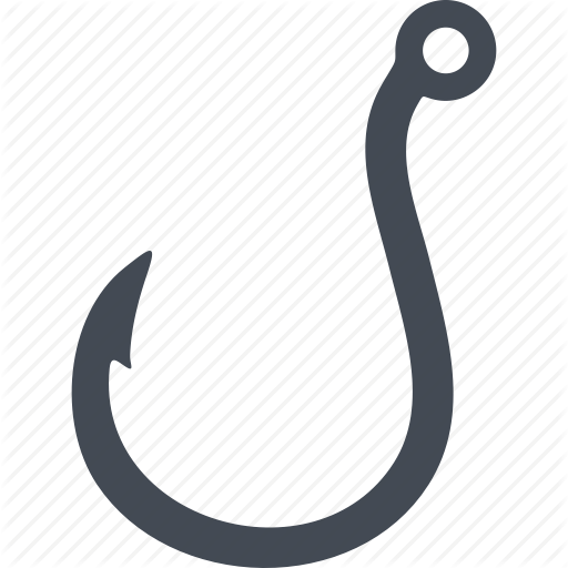 512x512 Fishing, Fishing Gear, Fishing Tackle, Hook Icon