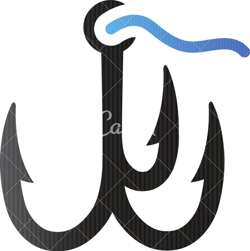 796x800 Fishing Hook Icon