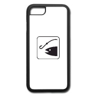 190x190 Fishing Hook Icon Symbol Fish Hooked Fisherman Iphone Case