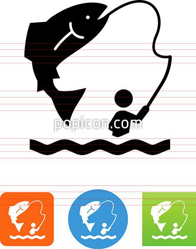 400x508 Fishing Icon