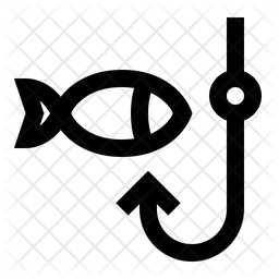 256x256 Fishing Icon Of Line Style