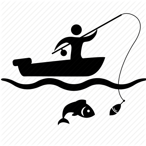 512x512 Active, Extreme, Fish, Fishing, Fishrman, Man, Person, Sport Icon