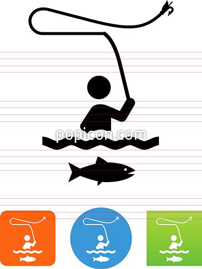 400x533 Fly Fishing Icon