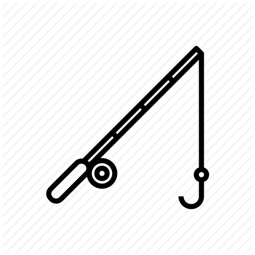 512x512 Fishing, Pole, Summer Icon