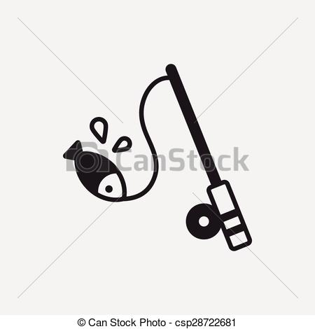 450x470 Fishing Pole Icon