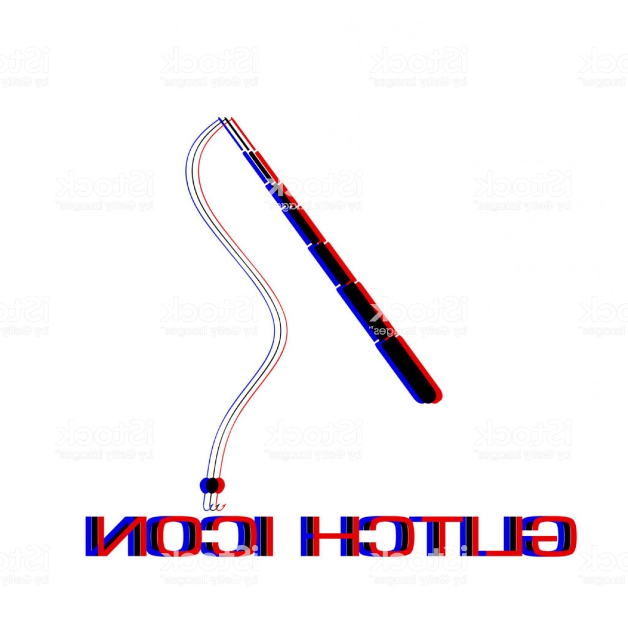 1228x1228 Fishing Rod Icon Flat Gm Hoodamathrun