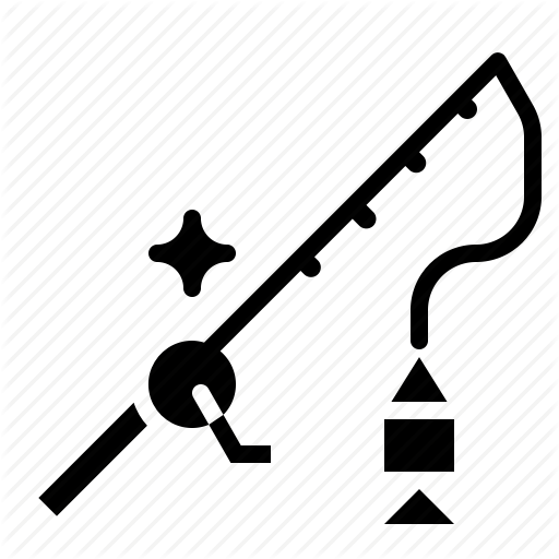 512x512 Fish, Fisher, Fishing, Reel, Rod Icon