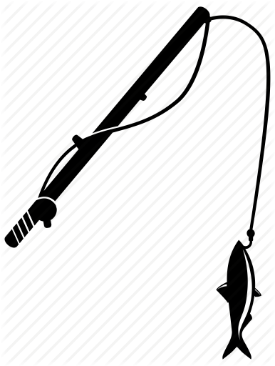 386x512 Fish, Fishing, Fishing Pole, Fishing Rod, Line, Rod, Sea Icon