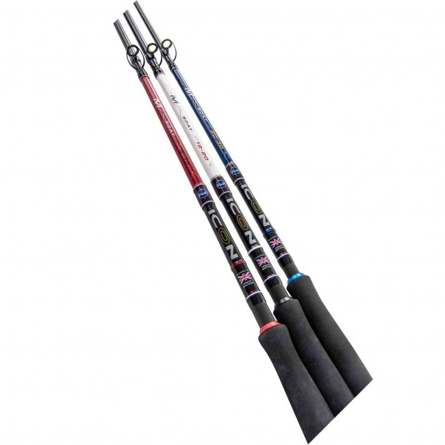 650x650 Leeda Icon New Mx Piece Boat Sea Fishing Rod