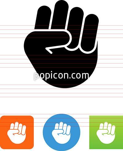 400x494 Hand Fist Icon