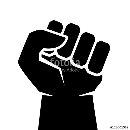 500x500 Strong Man Fist Icon Stock Image And Royalty Free Vector