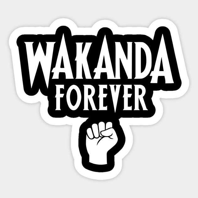 630x630 Wakanda Forever Quote Fist Icon