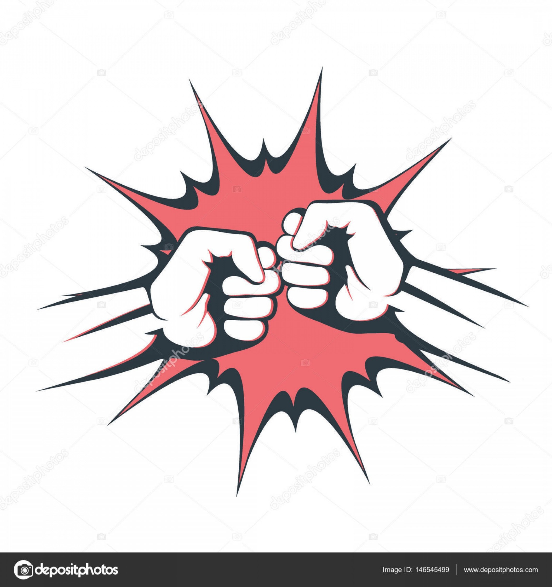 2304x2448 Stock Illustration Two Fists Bumping Together Vector Soidergi