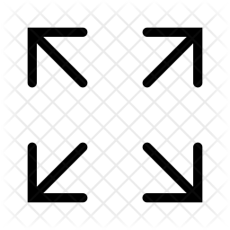 Fit To Width Icon Of Line Style 256x256 Fit To Width Icon Of Line Style