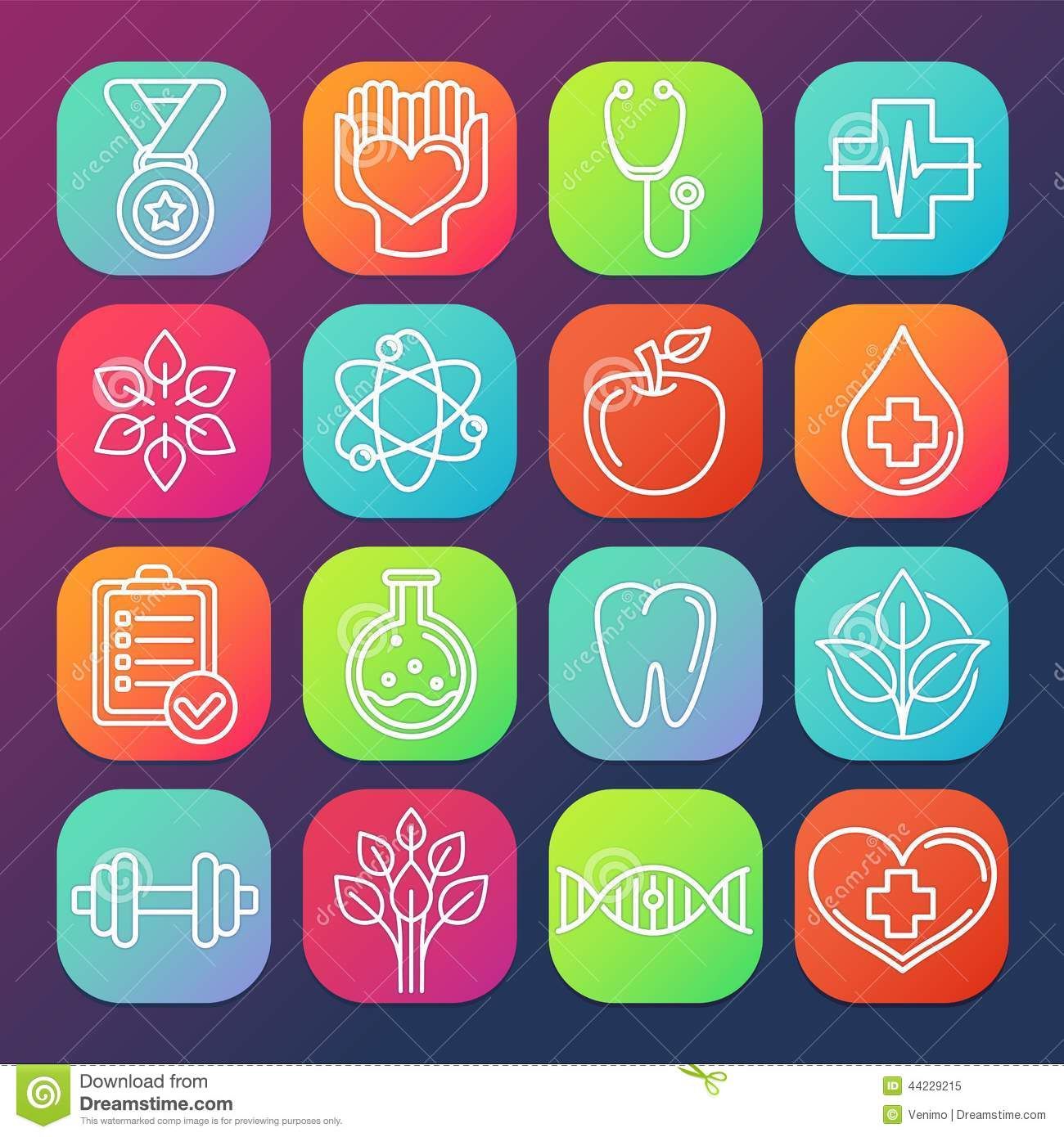 1300x1390 Fitness App Icons Vector Healthcare And Fitness Icons And Logos