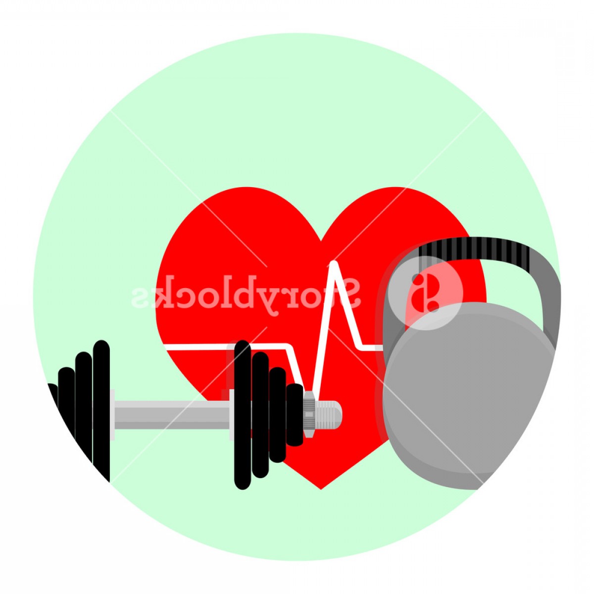 1200x1200 Health Sport App Icon Weightlifting Badge Icon Workout Vector