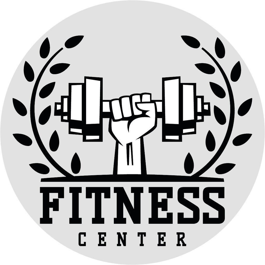 Fitness Gym Center Black And White Logo Icon 1022x1022 Fitness Gym Center Black And White Logo Icon