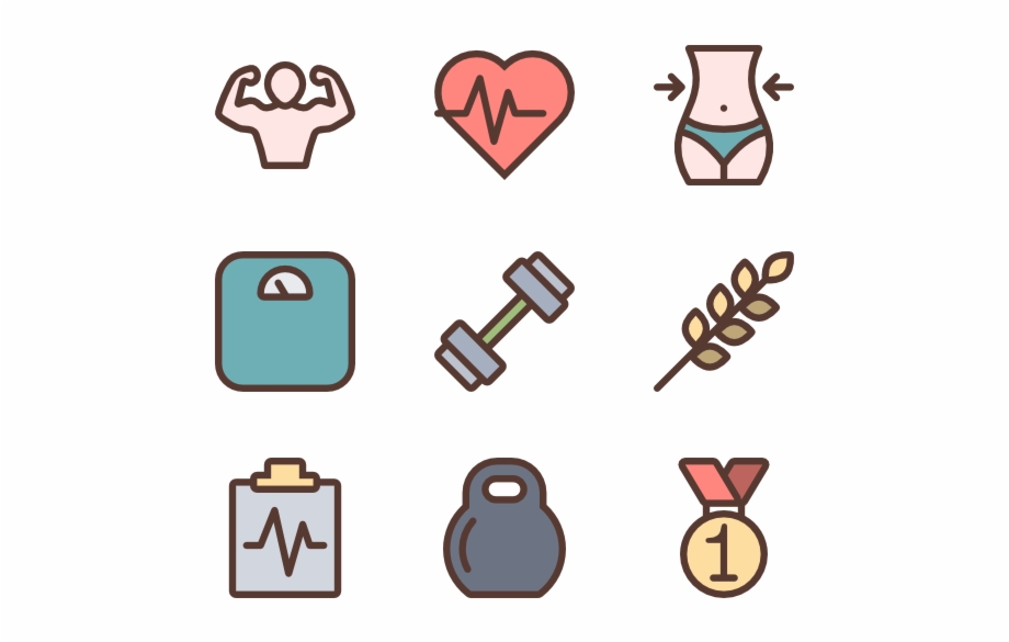 920x585 Fitness Icons