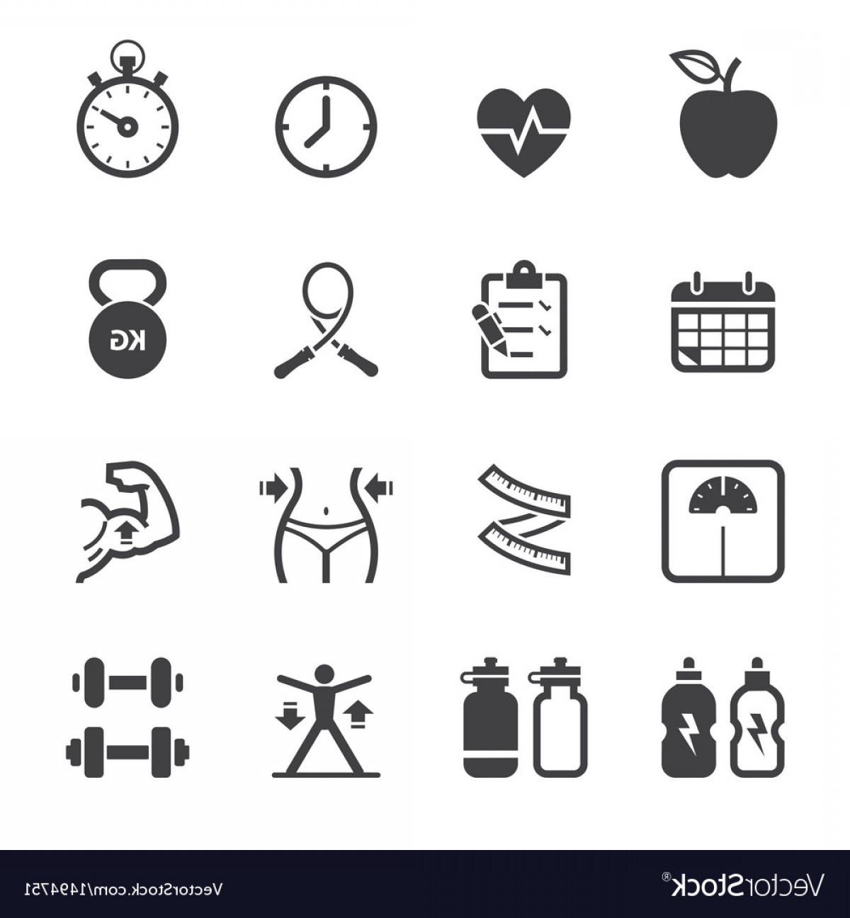 1200x1296 Fitness Vector White Icon Cultracing