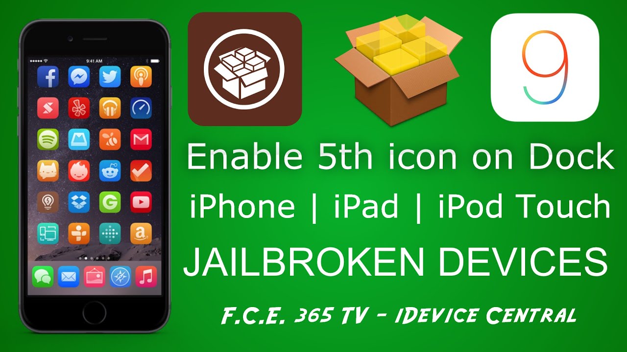 1280x720 How To Get Five Icons In Your Iphone Dock On Jailbroken Devices