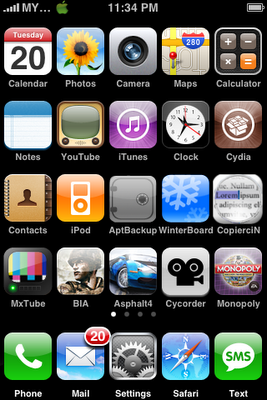 267x400 Enable Five Icon Column On Iphone Using Five Icon Dock All