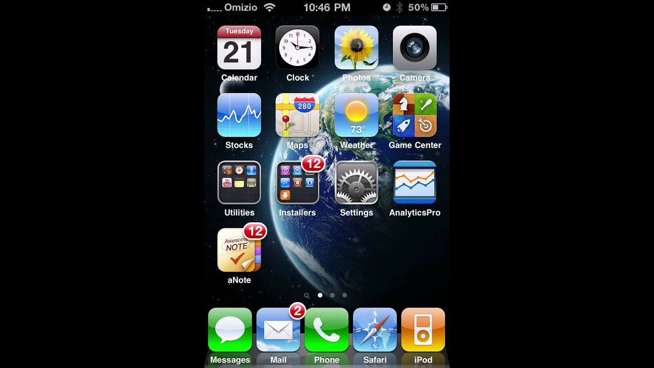 1280x720 Five Icon Dock Five Icon Switcher Iphone Cydia Tweaks