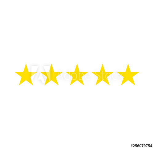 500x483 Five Stars Rating Star Icon Feedback Consumer Or Customer Review