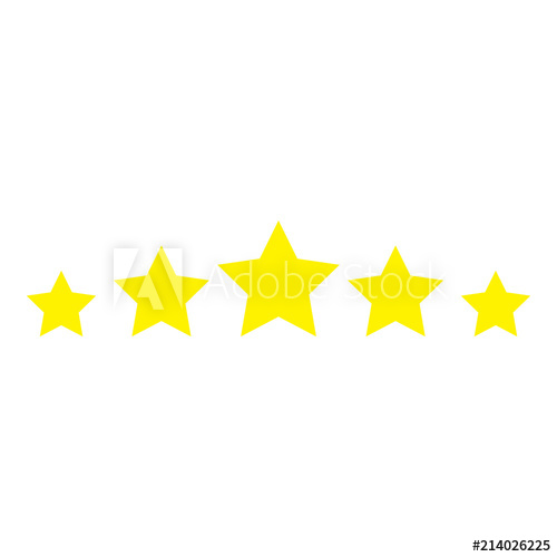 500x500 Five Star Icon