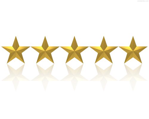 500x400 Five Star Icon