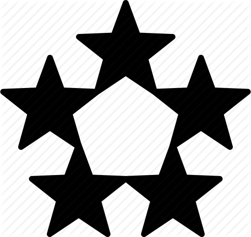 512x482 Evaluation, Five Out Of Five, Five Star, Five Stars, Rating