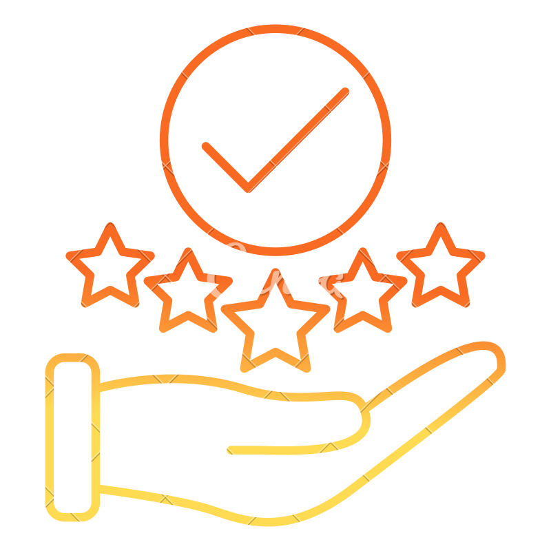 Five Star Rating Icon at Vectorified.com | Collection of Five Star